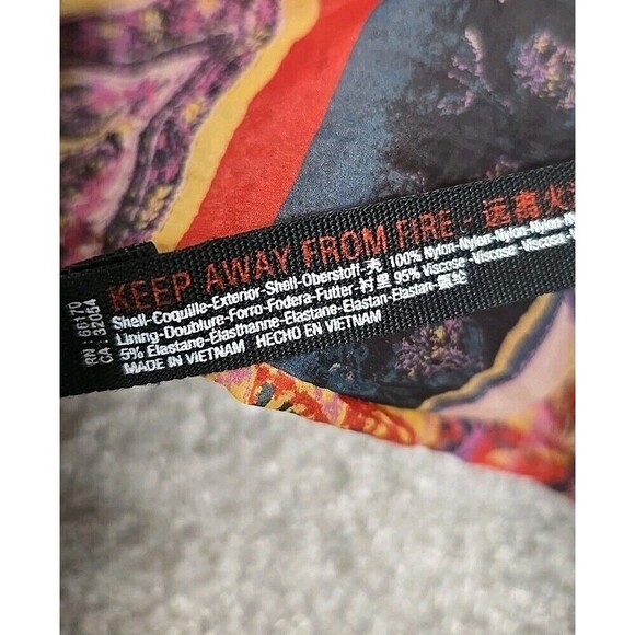 Free People Movement Sashay My Way Harem All Over Printed Pants Women’s Size S - Picture 6 of 10